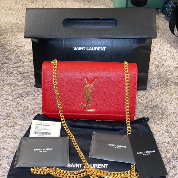 YSL Small KATE Monogram leather shoulder bag - Picture 7 of 7